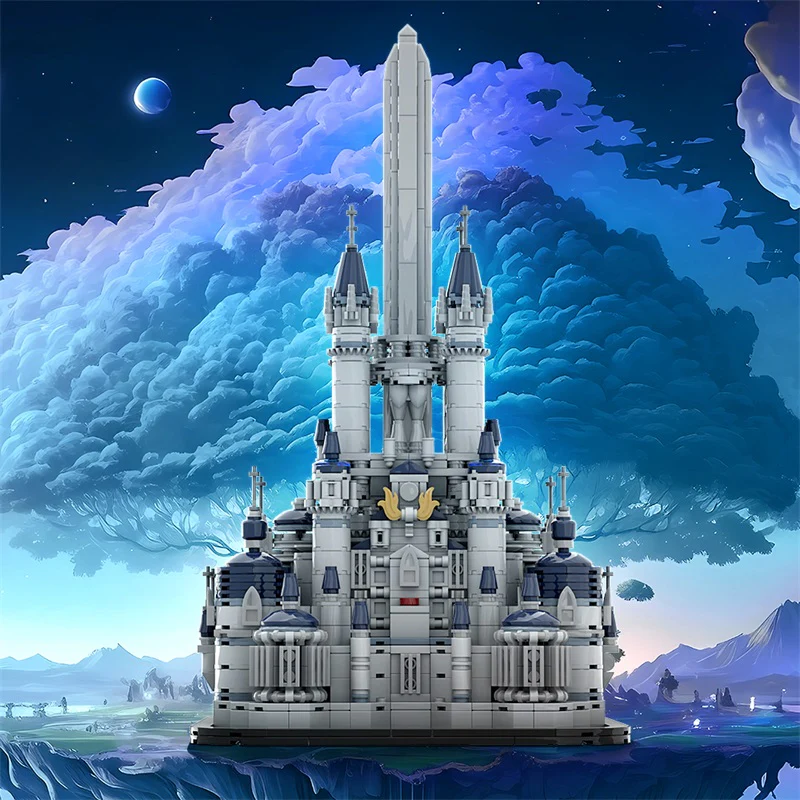 GOBRICKS MOC 177207 Final Fantasy IX Alexandria Castle - YWOBB