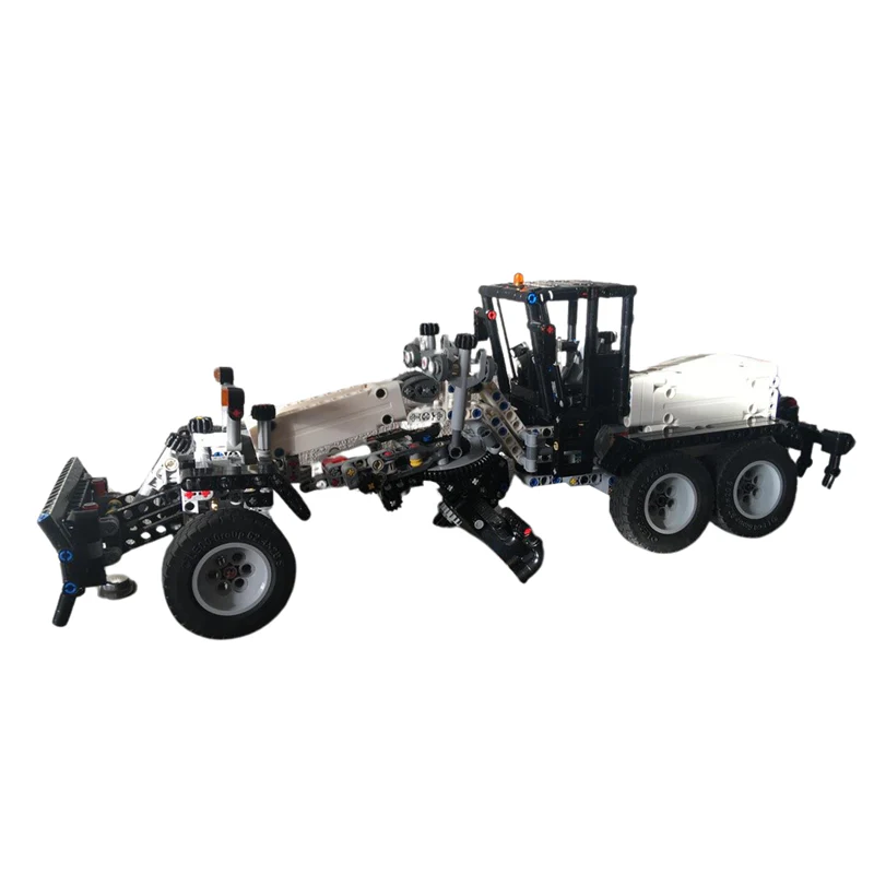 GOBRICKS MOC 184333 Mechanical Grader - YWOBB