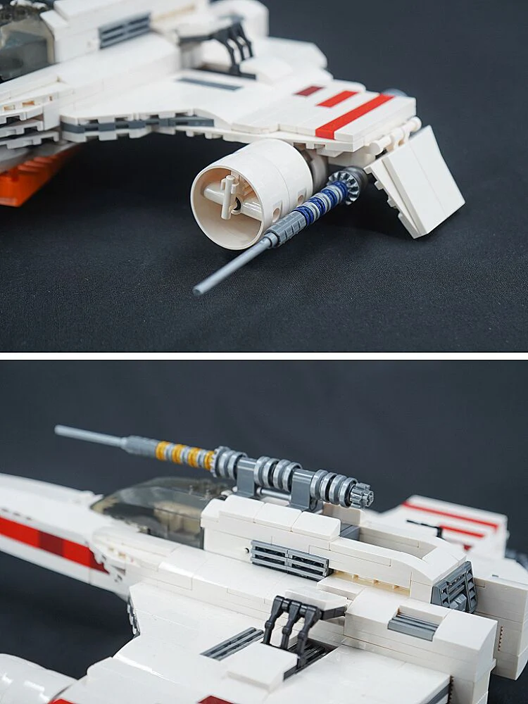 YOURBRICKS 30003 Star Plan E-Wing Starfighter MOC 50114 - YWOBB