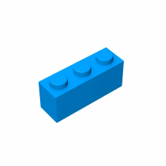 GOBRICKS GDS-533 Brick 1 x 3 - YWOBB