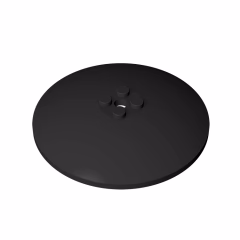 GOBRICKS GDS-1189 Dish 8 x 8 Inverted - Solid Studs - YWOBB