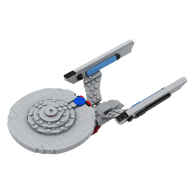GOBRICKS MOC A0367Y01 Star Trek Enterprise 1701-A - YWOBB
