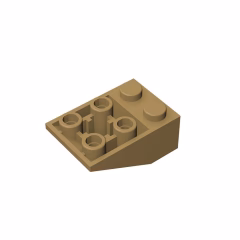 GOBRICKS GDS-598 Inverted 33 3 x 2 without Connections between Studs - YWOBB