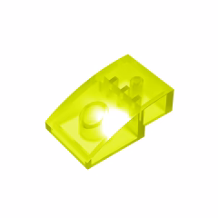 GOBRICKS GDS-1123 Curved 3 x 2 - YWOBB