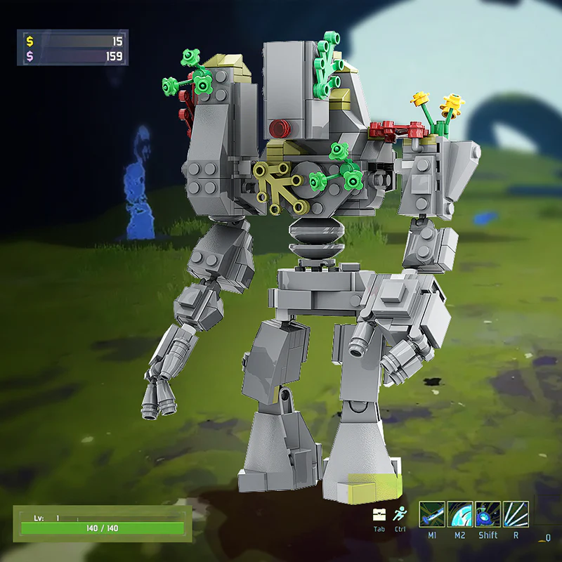 GOBRICKS MOC 138695 Stone Titan - YWOBB