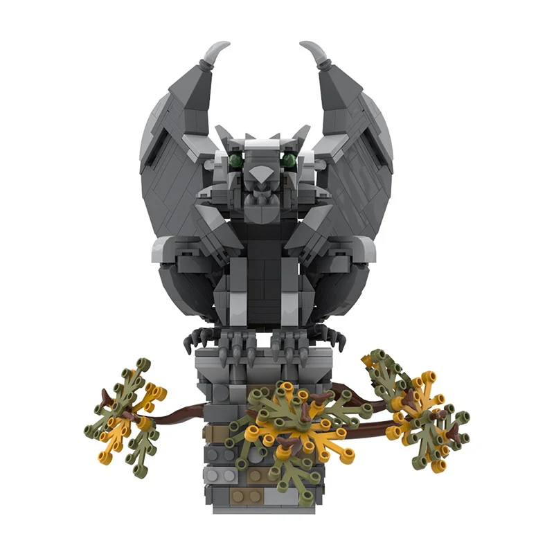 GOBRICKS MOC A1090 Mythical Creatures V: Gargoyle - YWOBB
