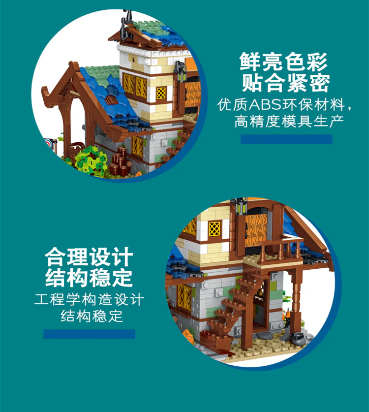 URGE 50102 Medievaltown Barn - YWOBB