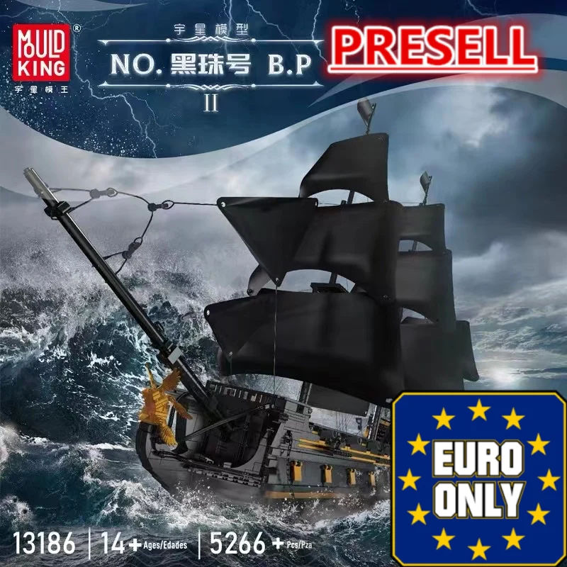Mould King 13186 Black Pearl OVP EU Warehouse Version - YWOBB