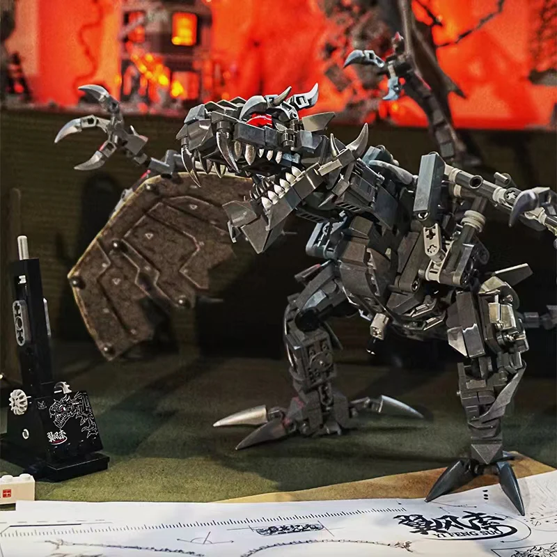 QD 66004 Mechanical Dinosaur Precision Model - YWOBB