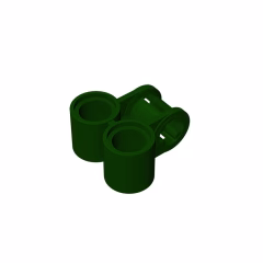 GOBRICKS GDS-927 Axle and Pin Connector Perpendicular Double - YWOBB