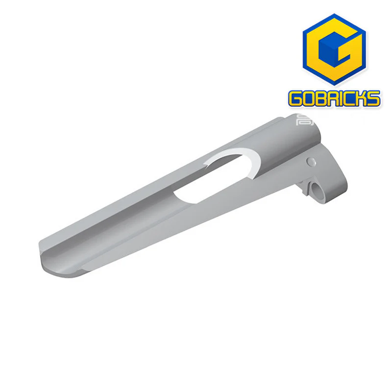GOBRICKS GDS-1349 Panel Fairing # 8 Small Long, Large Hole, Side B - YWOBB