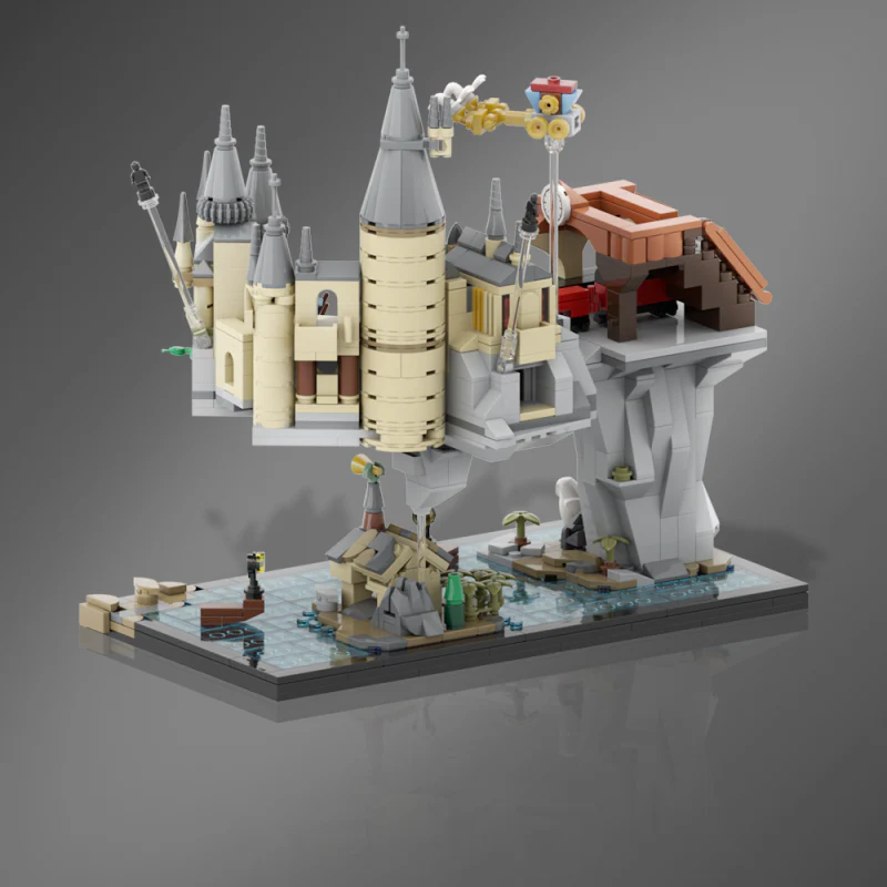GOBRICKS MOC A0665 Harry Potter - Hogwarts Magic Castle - YWOBB