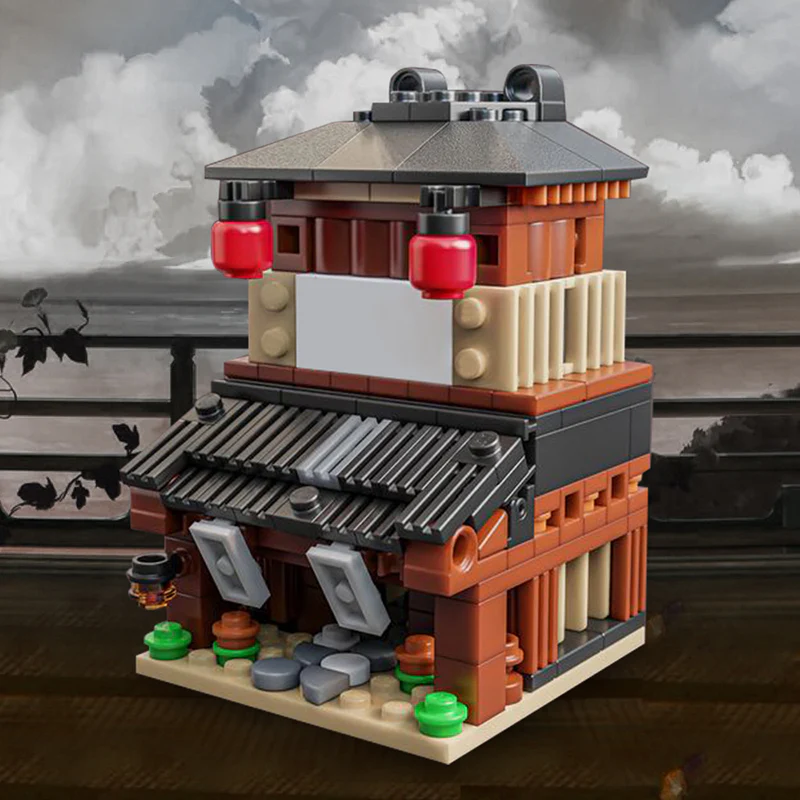 GOBRICKS MOC 127145  Machiya, Kyoto - YWOBB