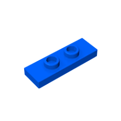 GOBRICKS GDS-1504 Modified 1 x 3 with 2 Studs - YWOBB