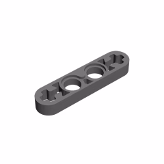 GOBRICKS GDS-690 Liftarm Thin 1 x 4 - Axle Holes - YWOBB