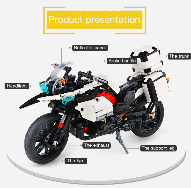 XINGBAO XB-03019 The Patrol Motorcycle - YWOBB