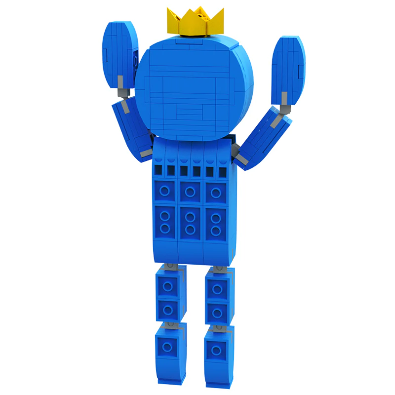 GOBRICKS MOC A0018 Rainbow Friends-Blue - YWOBB