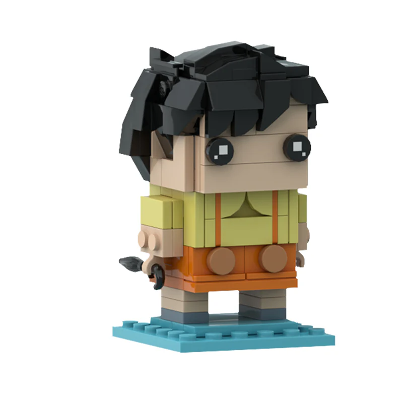GOBRICKS MOC 123532 Totoro  Satsuki & Mei - Studio Ghibli - YWOBB