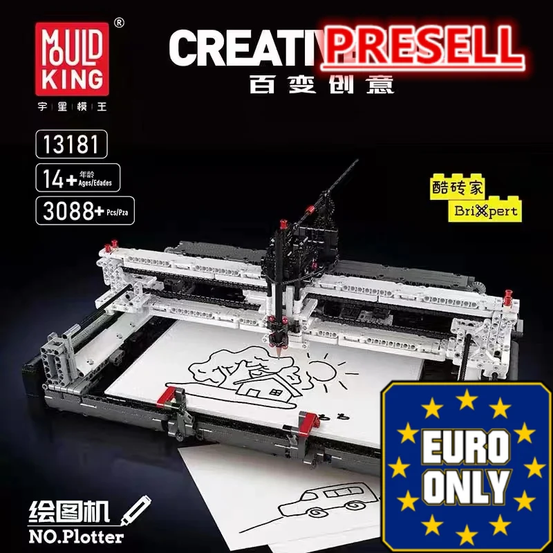 Mould King 13181 Plotter OVP EU Warehouse Version - YWOBB