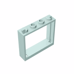 GOBRICKS GDS-780 Window 1 x 4 x 3 - No Shutter Tabs - YWOBB