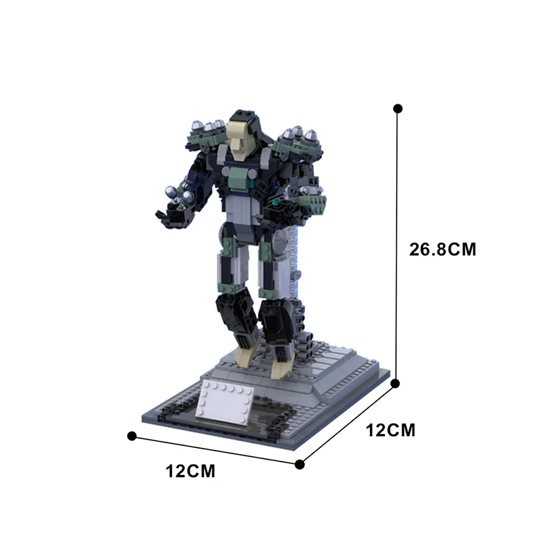 GOBRICKS MOC 138299 Overwatch Sigma - YWOBB