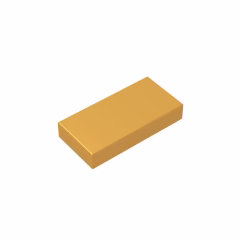 GOBRICKS GDS-566 Tile 1 x 2 - YWOBB