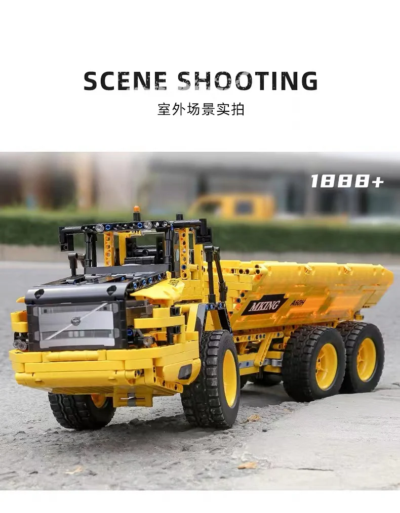 Mould King 17010 RC Engineering Series Dump Truck OVP EU Warehouse Version - YWOBB