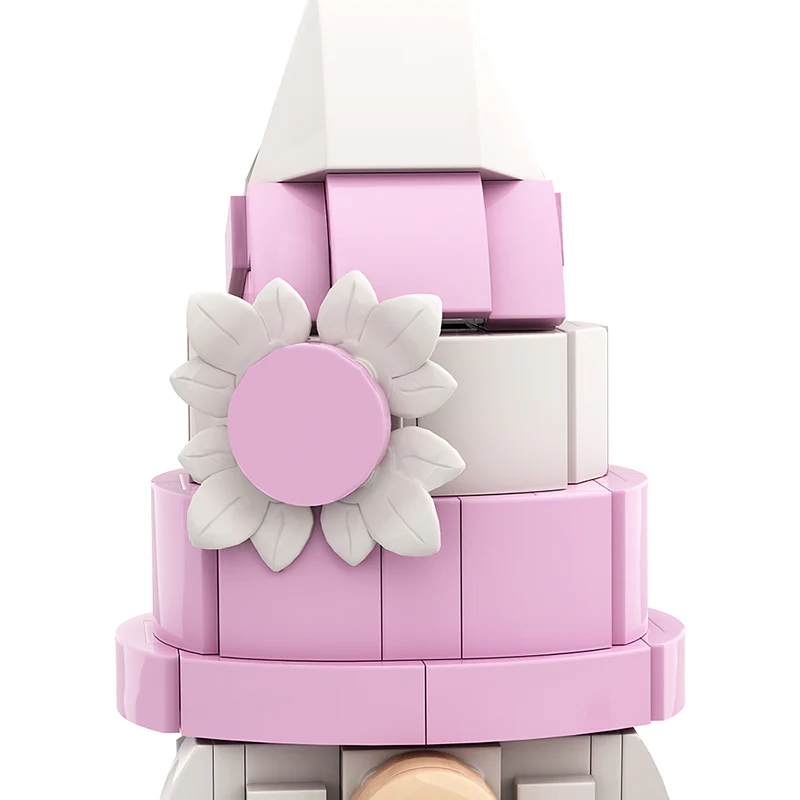 GOBRICKS MOC A0345 Valentine's Day Faceless Doll - YWOBB