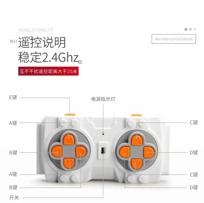 Mould King 13106 Forklift OVP EU Warehouse Version - YWOBB