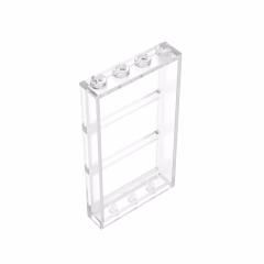 GOBRICKS GDS-764 Window 1 x 4 x 6 Frame with 3 Panes - YWOBB