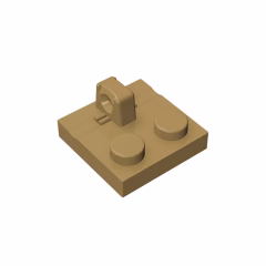 GOBRICKS GDS-825 Hinge Plate 2 x 2 Locking with 1 Finger on Top - YWOBB