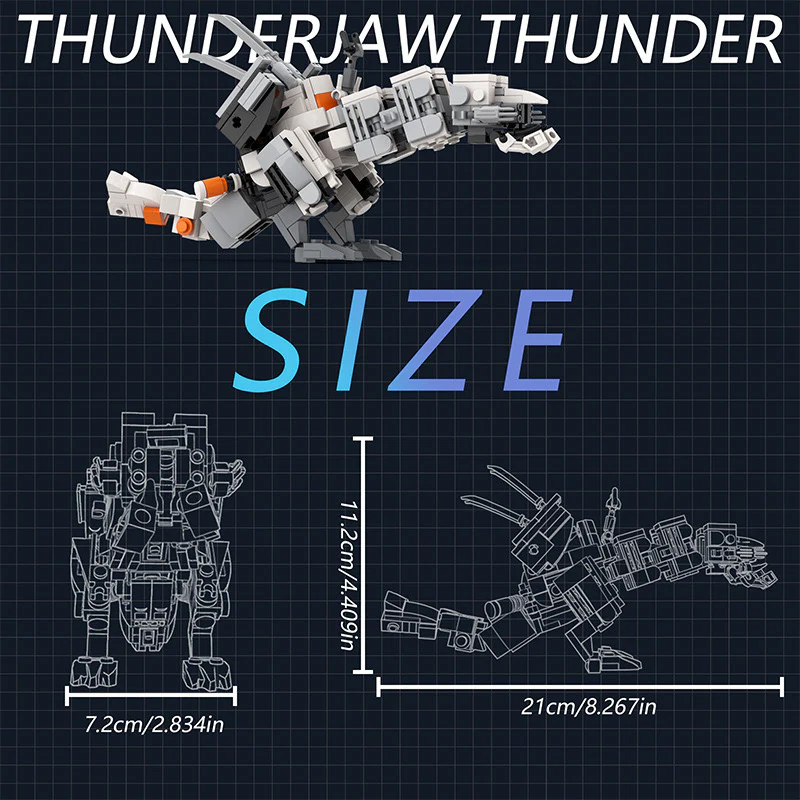 MOC C7436 Thunoerjaw Thunder - YWOBB