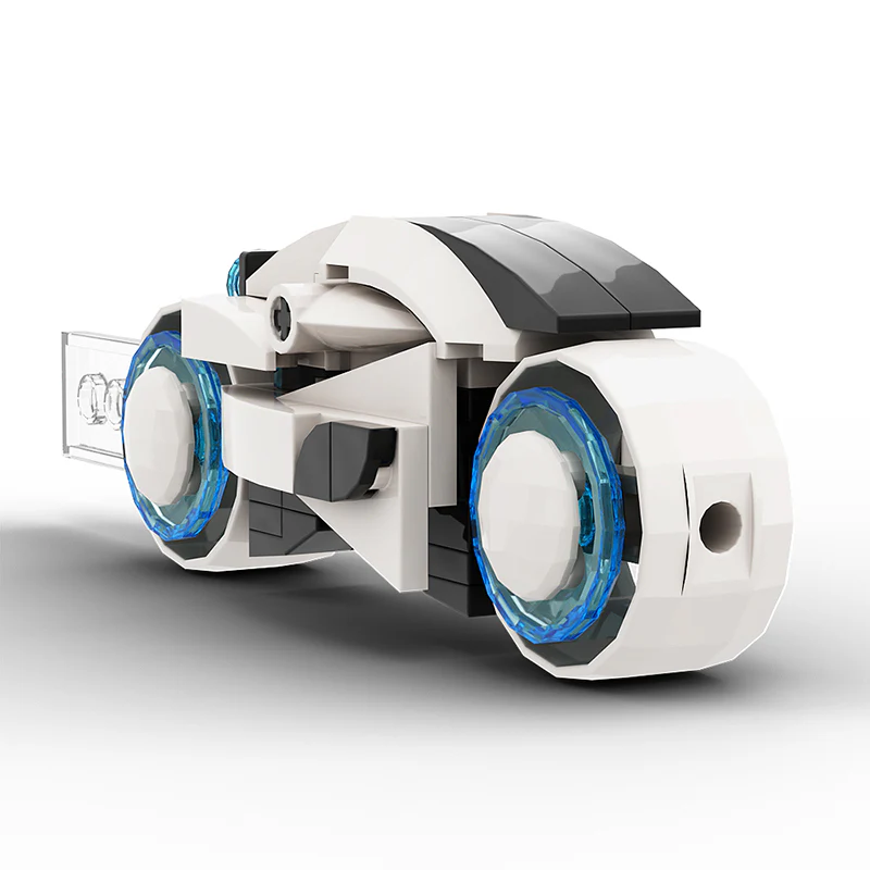 GOBRICKS MOC A0579Y03 Tron - White - YWOBB