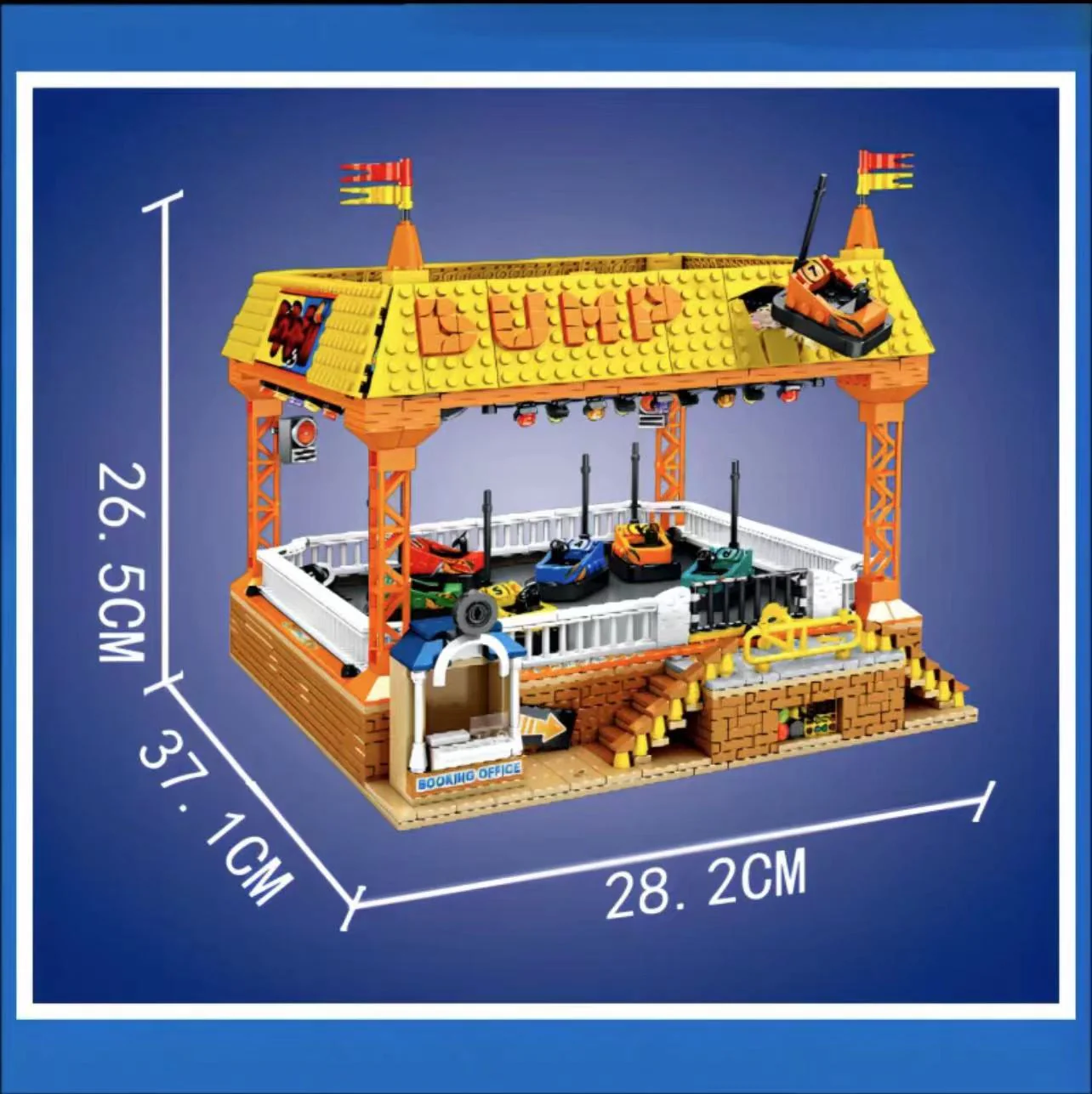 Small Angle JD037 Amusement Park Bumper Car - YWOBB