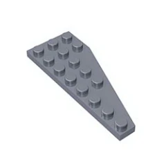 GOBRICKS GDS-552 Plate 8 x 3 Left - YWOBB