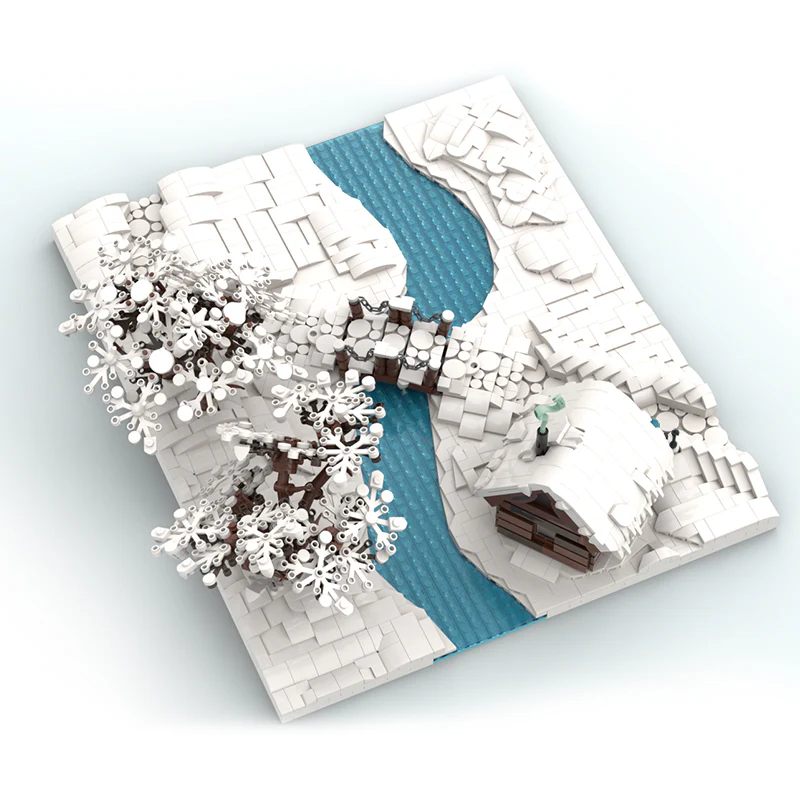 MOC 85879 Winter Scene - YWOBB
