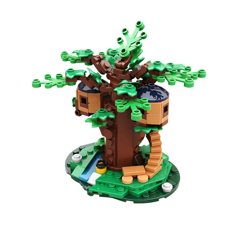 GOBRICKS MOC 124112 Treehouse-mini - YWOBB