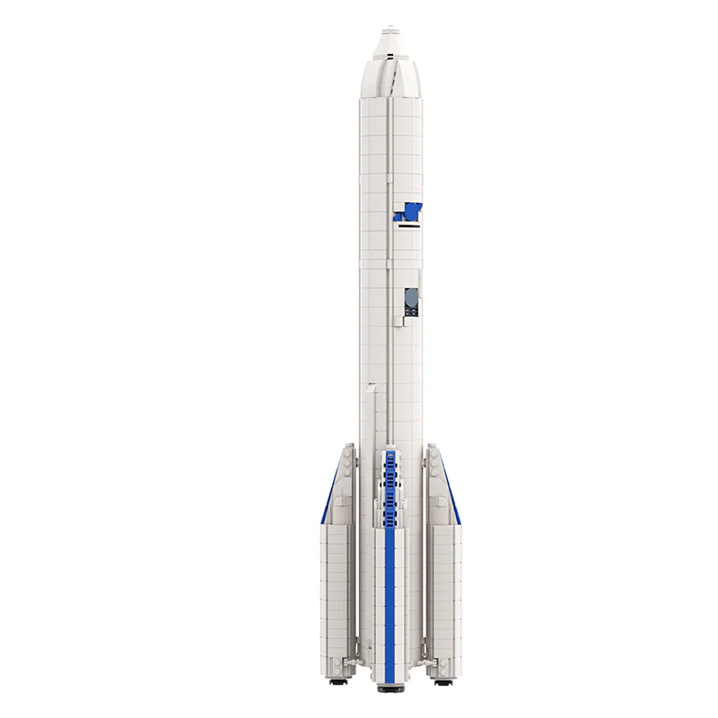 GOBRICKS MOC 91668 1:110 Ariane 6 - YWOBB
