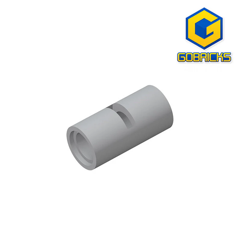 GOBRICKS GDS-887 Pin Connector Round 2L with Slot - YWOBB