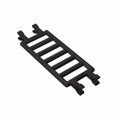 GOBRICKS GDS-987 Bar 7 x 3 with 4 Clips - YWOBB