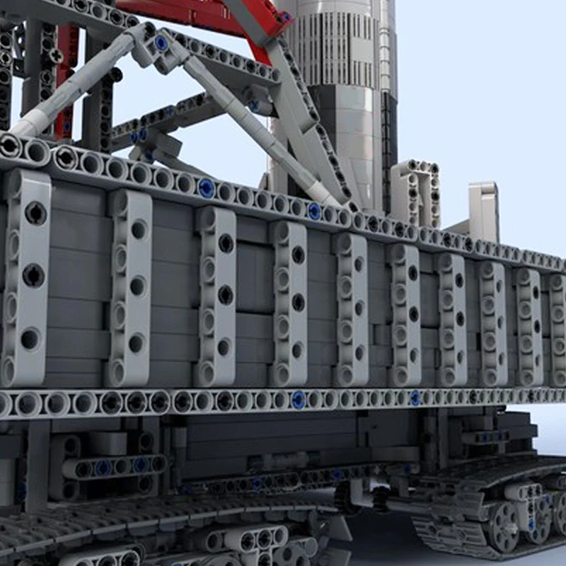 MOC 60088 Launch Tower Mk I For Saturn V (21309/92176) With Crawler - YWOBB