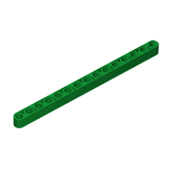 GOBRICKS GDS-668 Liftarm Thick 1 x 15 - YWOBB