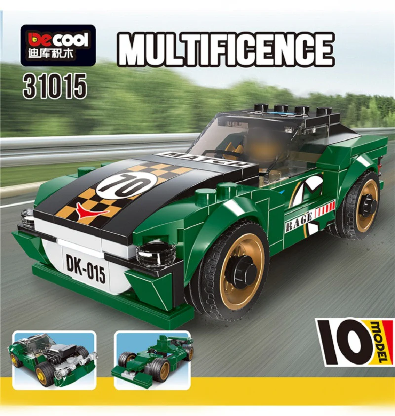 DECOOL 31015 Mini Racing Cars - YWOBB