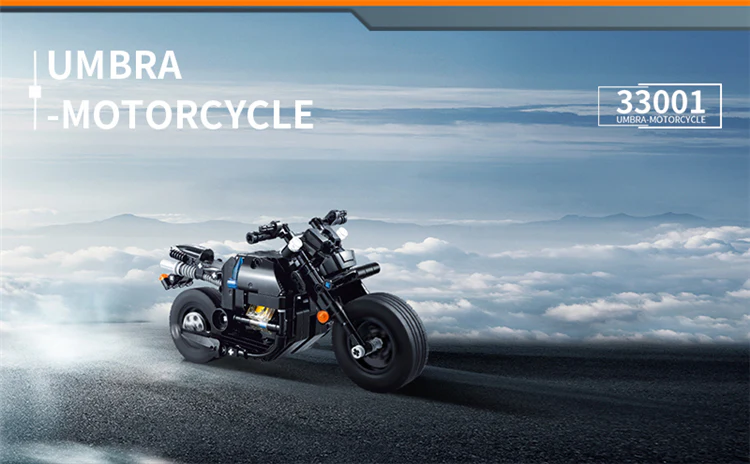 DECOOL 33001 UMBRA Motorcycle - YWOBB