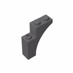 GOBRICKS GDS-717  Arch 1 x 3 x 3 - YWOBB
