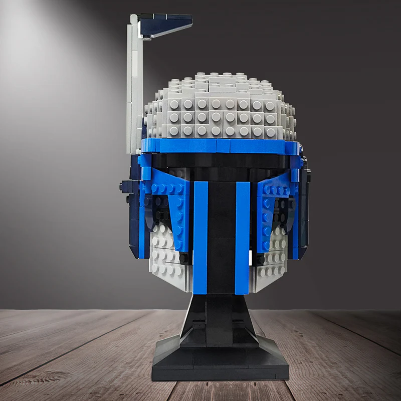 GOBRICKS MOC 46502 Jango Fett Helmet Bust - YWOBB