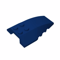 GOBRICKS GDS-898 Wedge 6 x 4 Triple Curved - YWOBB