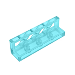 GOBRICKS GDS-881 Fence 1 x 4 x 1 - YWOBB