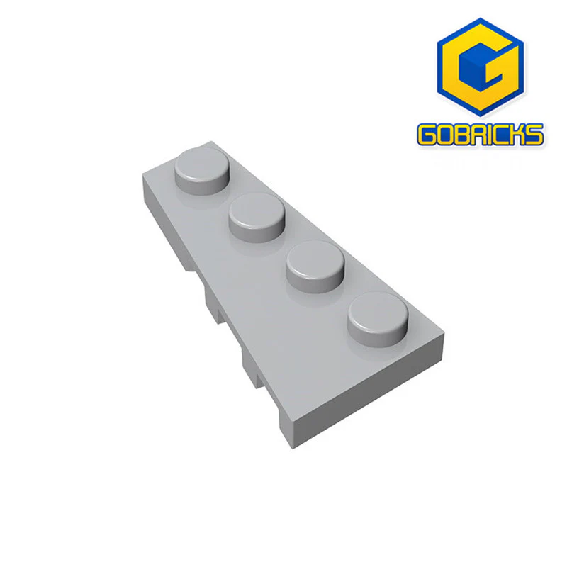 GOBRICKS GDS-548 Plate 4 x 2 Left - YWOBB