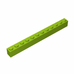 GOBRICKS GDS-538 Brick 1 x 12 - YWOBB